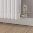 M-TRV-003-CR-SN-PIP-LS00 - Ramone Modern TRV Corner Brushed Satin Nickel Thermostatic Radiator Valves M-TRV-003-CR-SN-PIP-LS00 - Ramone Modern TRV Corner Brushed Satin Nickel Thermostatic Radiator Valves